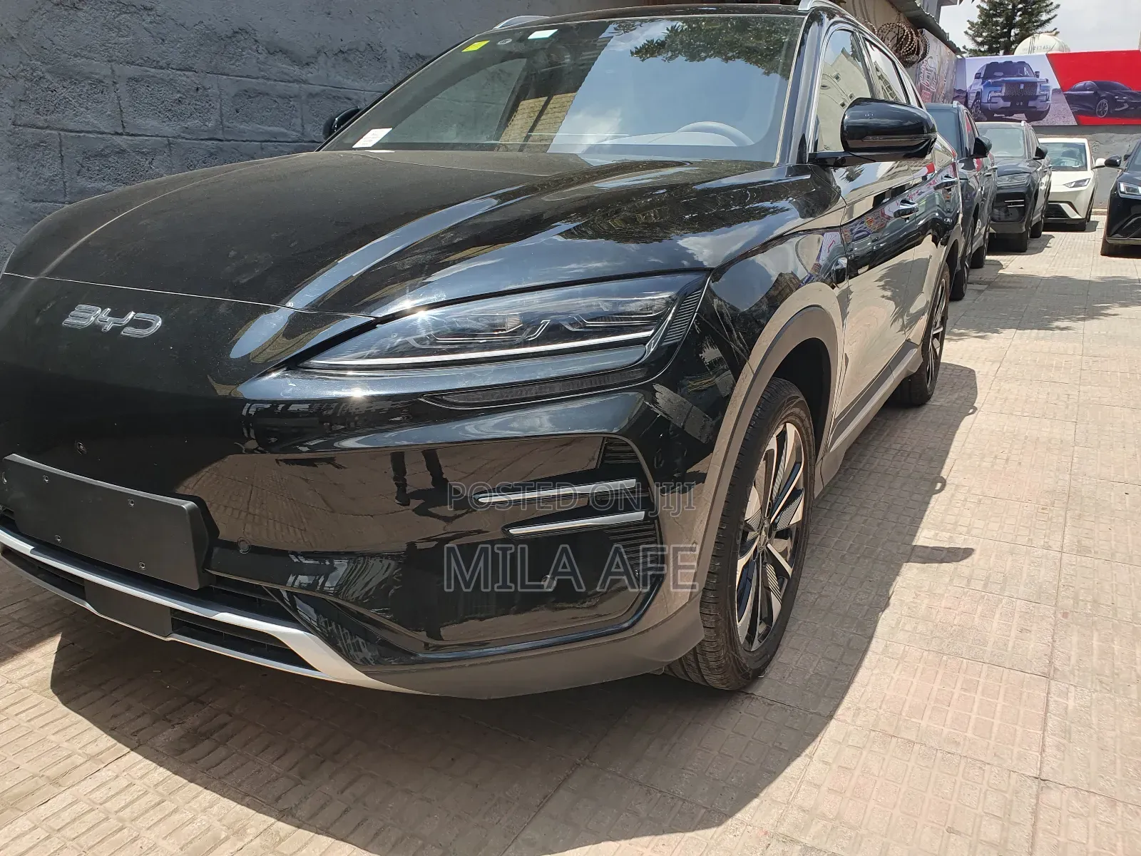 New BYD Song Plus 2025 Black