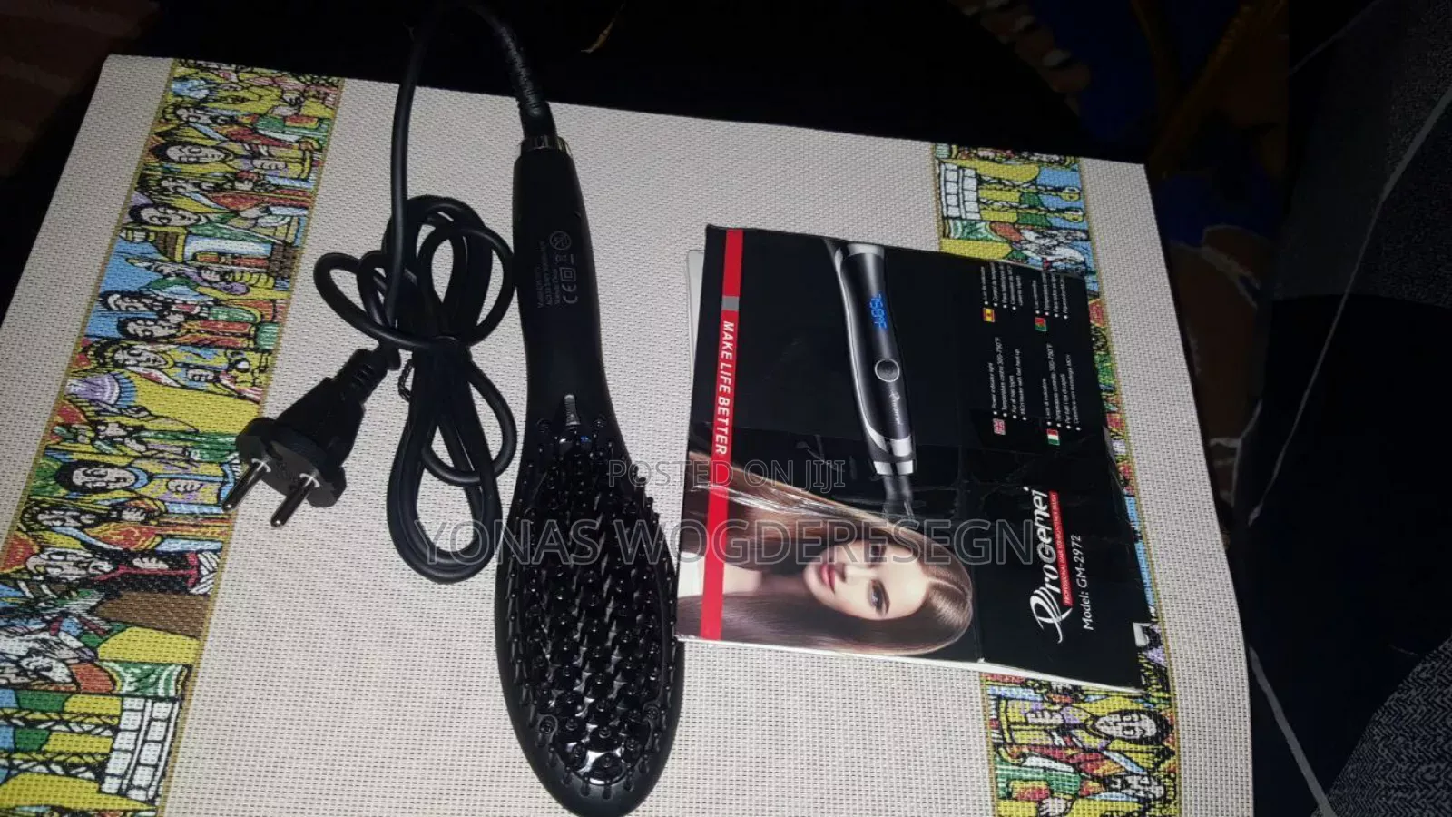 Hair Straightening Brush