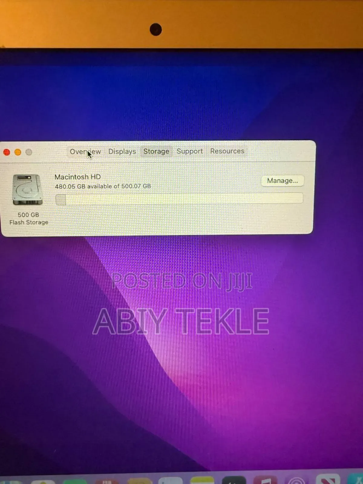 Laptop Apple MacBook Pro 2017 8GB Intel Core i5 SSD 256GB