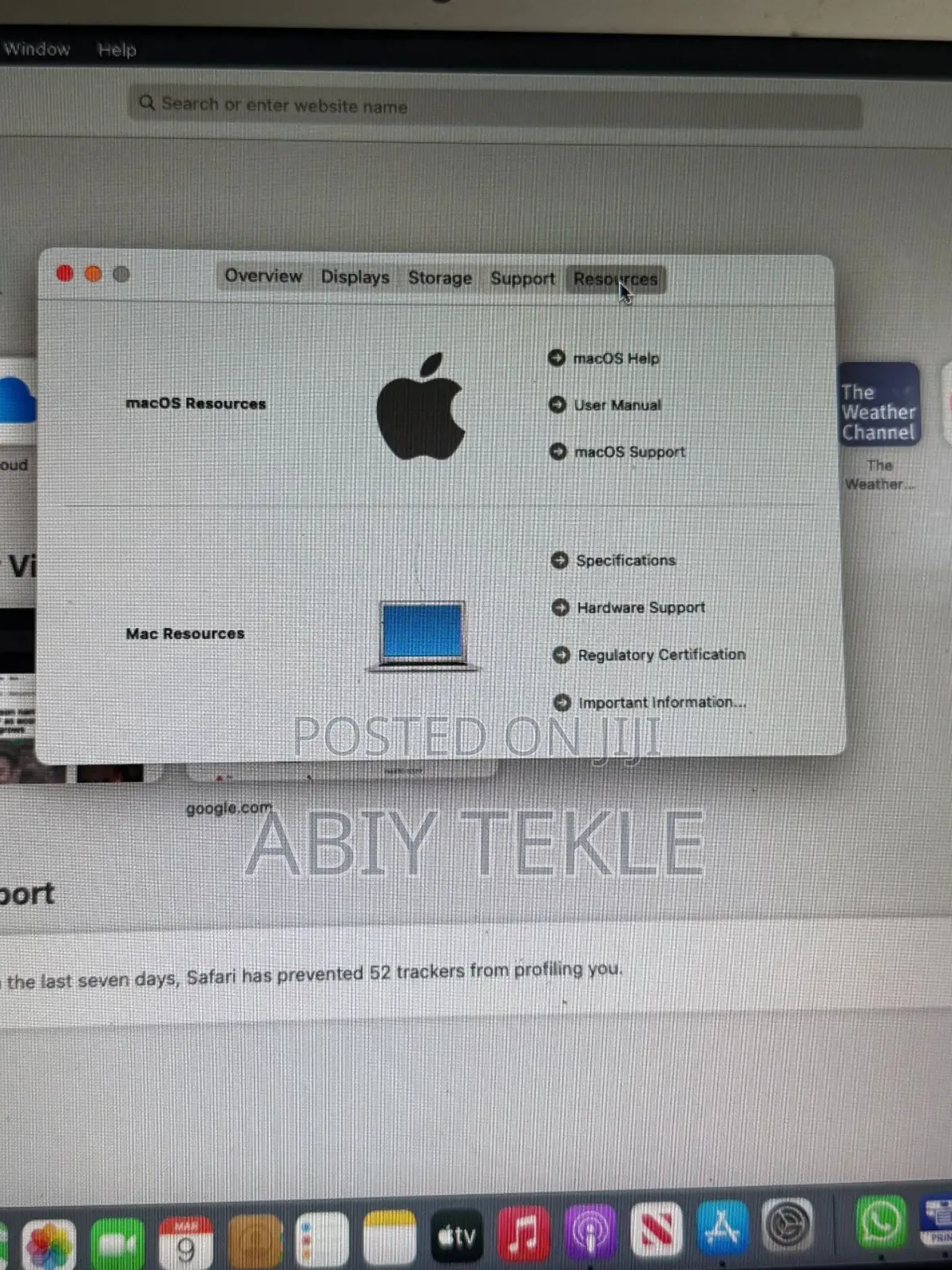 Laptop Apple MacBook Pro 2017 8GB Intel Core i5 SSD 256GB