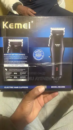 ኬሚ Kemei Km6680 Hair Trimmertondos የፀጉር ማስተካከያ ቶንዶስ Orgnal ዋጋው አሁናዊ ነው