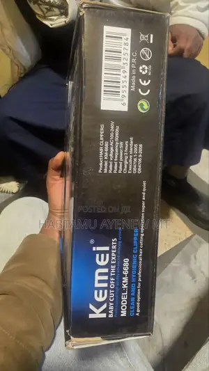 ኬሚ Kemei Km6680 Hair Trimmertondos የፀጉር ማስተካከያ ቶንዶስ Orgnal ዋጋው አሁናዊ ነው
