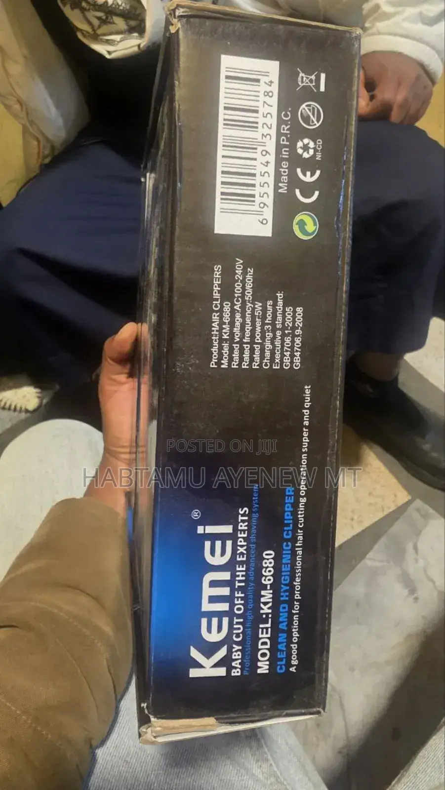 ኬሚ Kemei Km6680 Hair Trimmertondos የፀጉር ማስተካከያ ቶንዶስ Orgnal ዋጋው አሁናዊ ነው