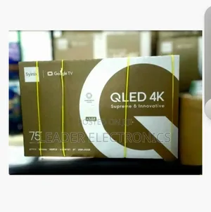 Syinix Tv 75′′ Smart Tv – Qled Uhd | Google Tv System