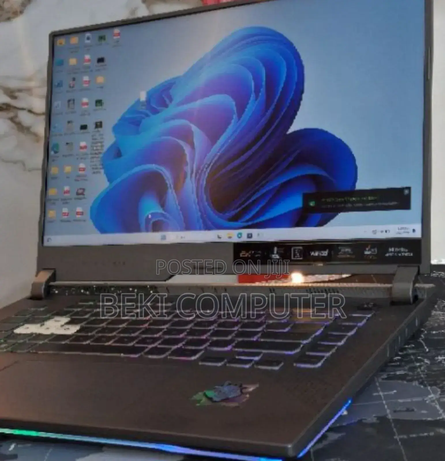 New Laptop Asus ROG Strix G16 G614 16GB AMD Ryzen 9 SSD 512GB