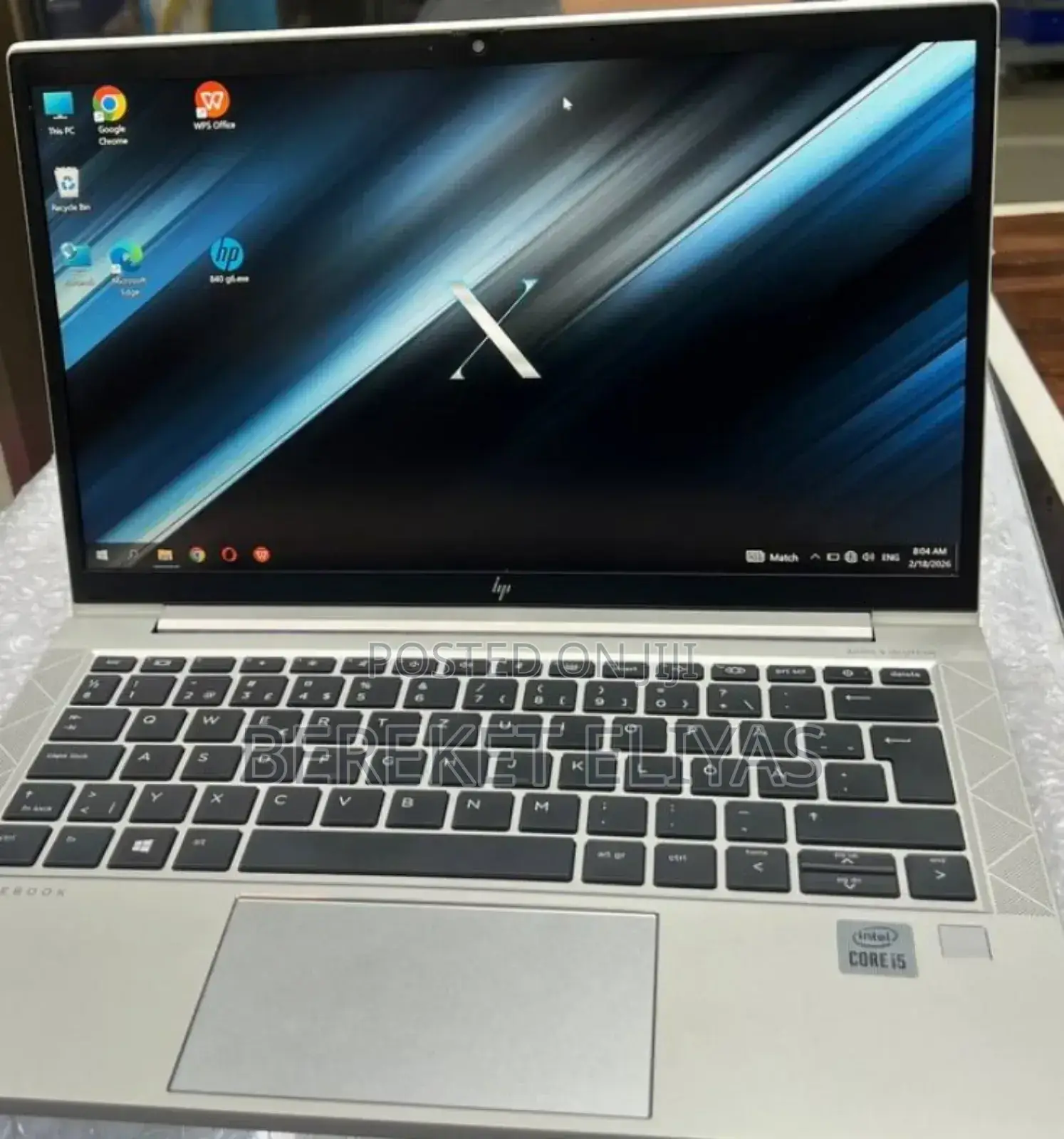 New Laptop HP EliteBook 840 G7 16GB Intel Core i5 SSD 512GB
