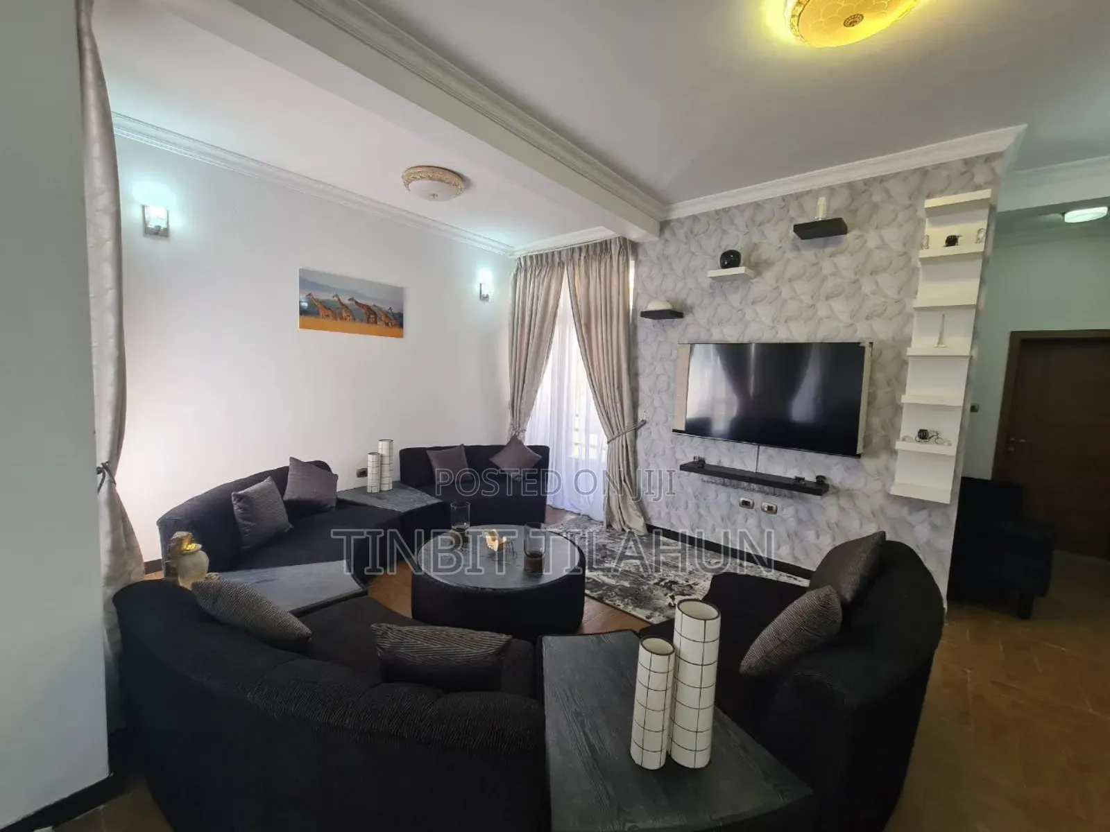 Furnished 3bdrm Apartment in Tinbit Properties, Nifas Silk-Lafto