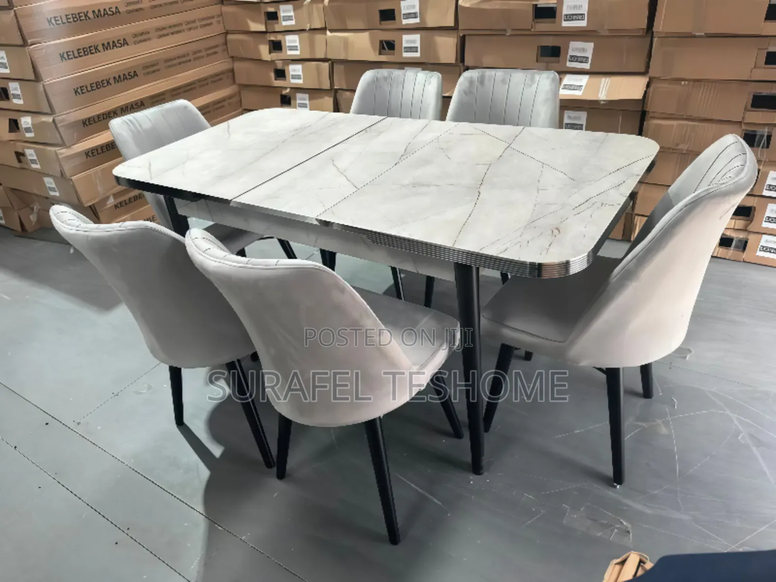 Comfortable Dining Table | ዳይኒንግ ጠረጴዛ | ኢፖክሲ ቴብል