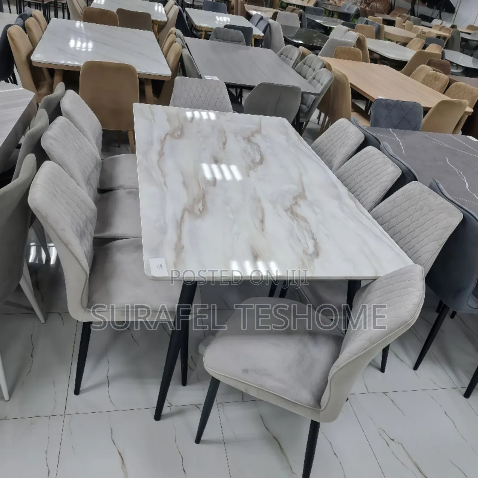 Comfortable Dining Table | ዳይኒንግ ጠረጴዛ | ኢፖክሲ ቴብል