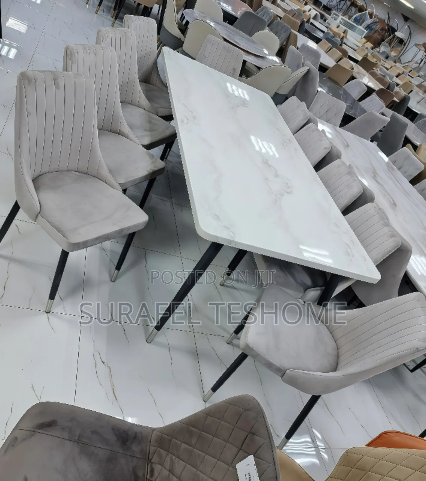 Comfortable Dining Table | ዳይኒንግ ጠረጴዛ | ኢፖክሲ ቴብል