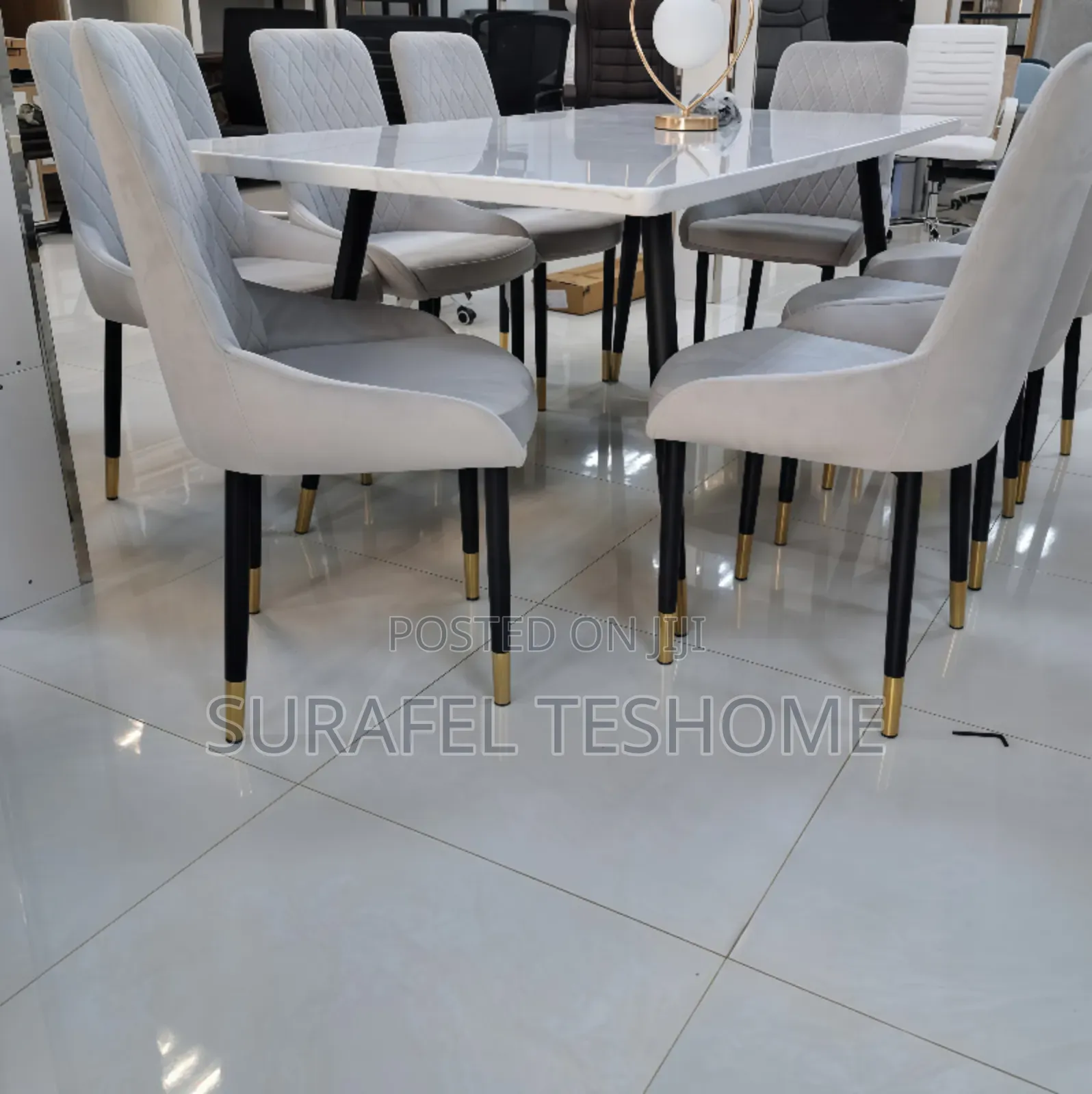 Comfortable Dining Table | ዳይኒንግ ጠረጴዛ | ኢፖክሲ ቴብል