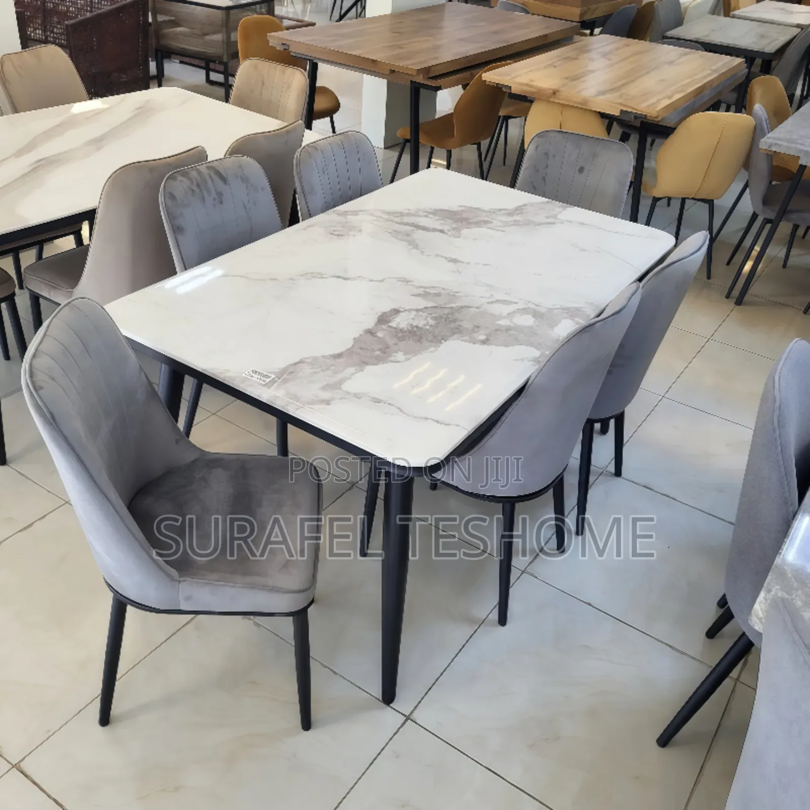 Comfortable Dining Table | ዳይኒንግ ጠረጴዛ | ኢፖክሲ ቴብል