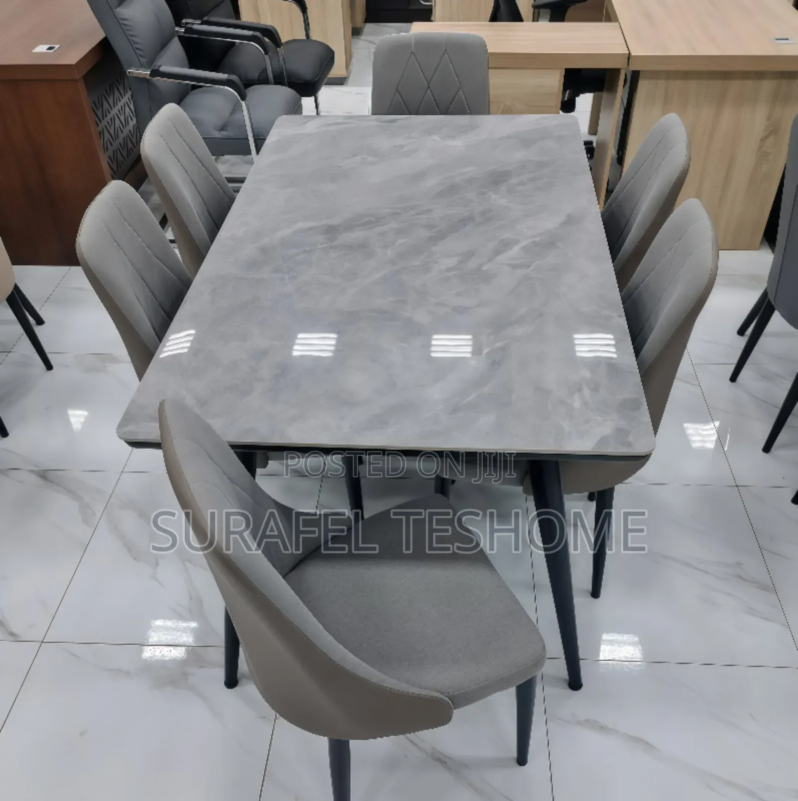 Comfortable Dining Table | ዳይኒንግ ጠረጴዛ | ኢፖክሲ ቴብል