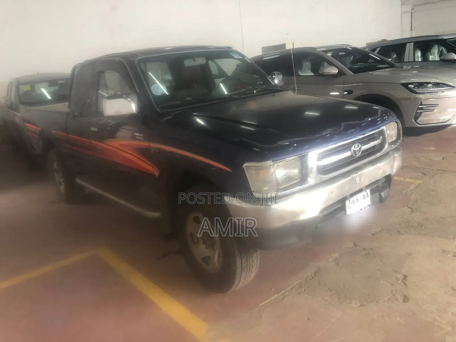 Toyota Hilux 2001 Gray