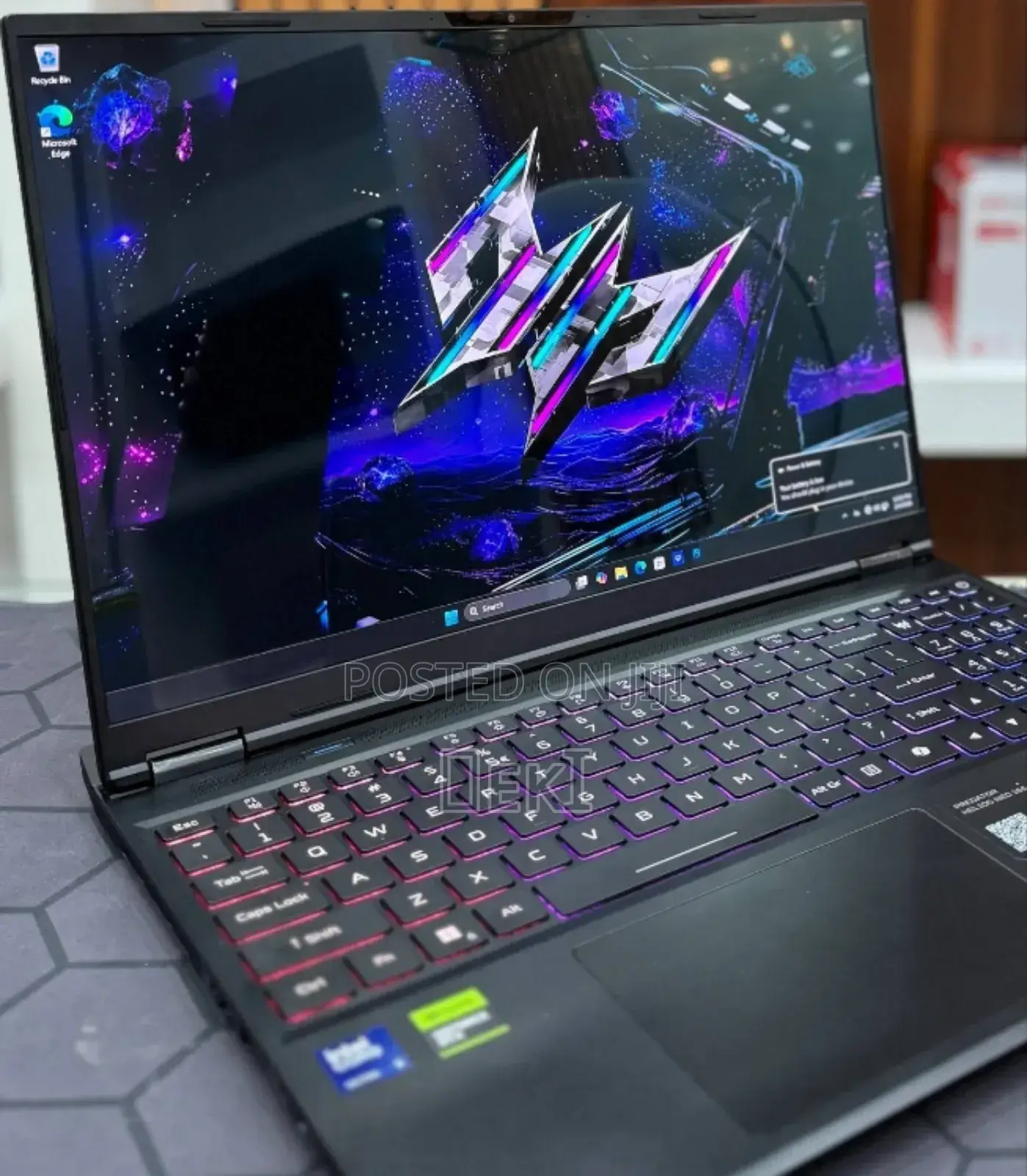 New Laptop Acer Predator Helios 300 32GB Intel Core Ultra 9 SSD 1T
