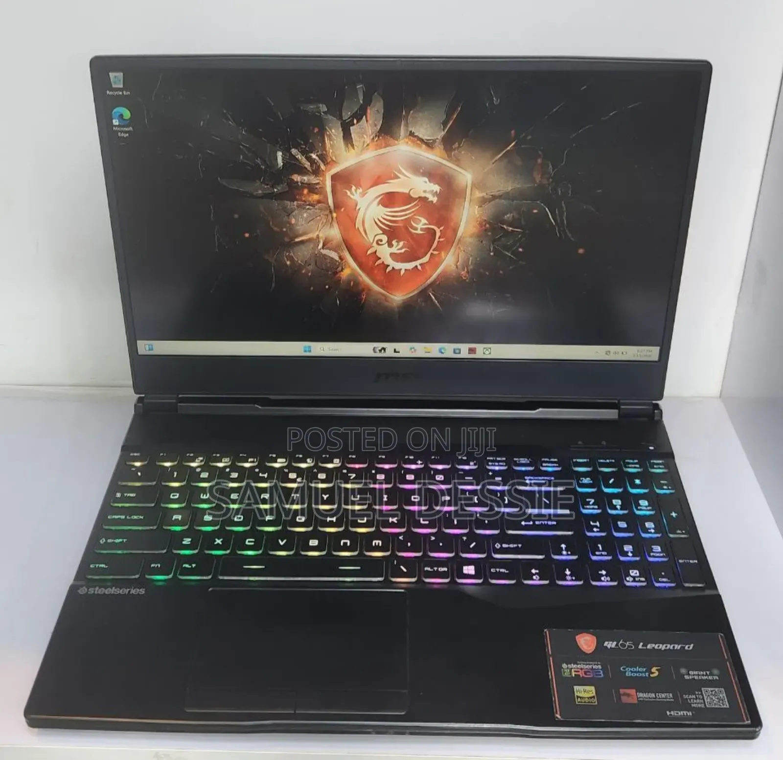 New Laptop MSI 16GB Intel Core i5 SSD 512GB