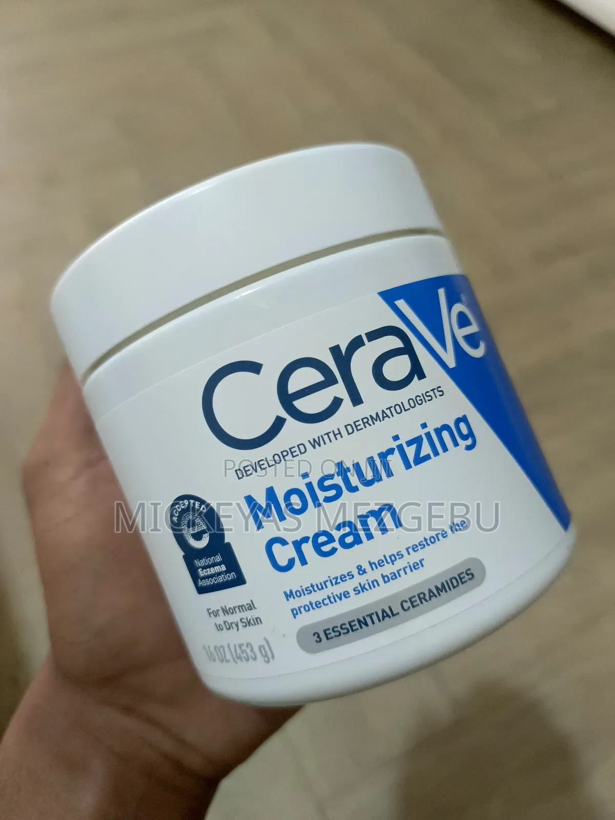 Cerave Moisturizing Cream From Usa