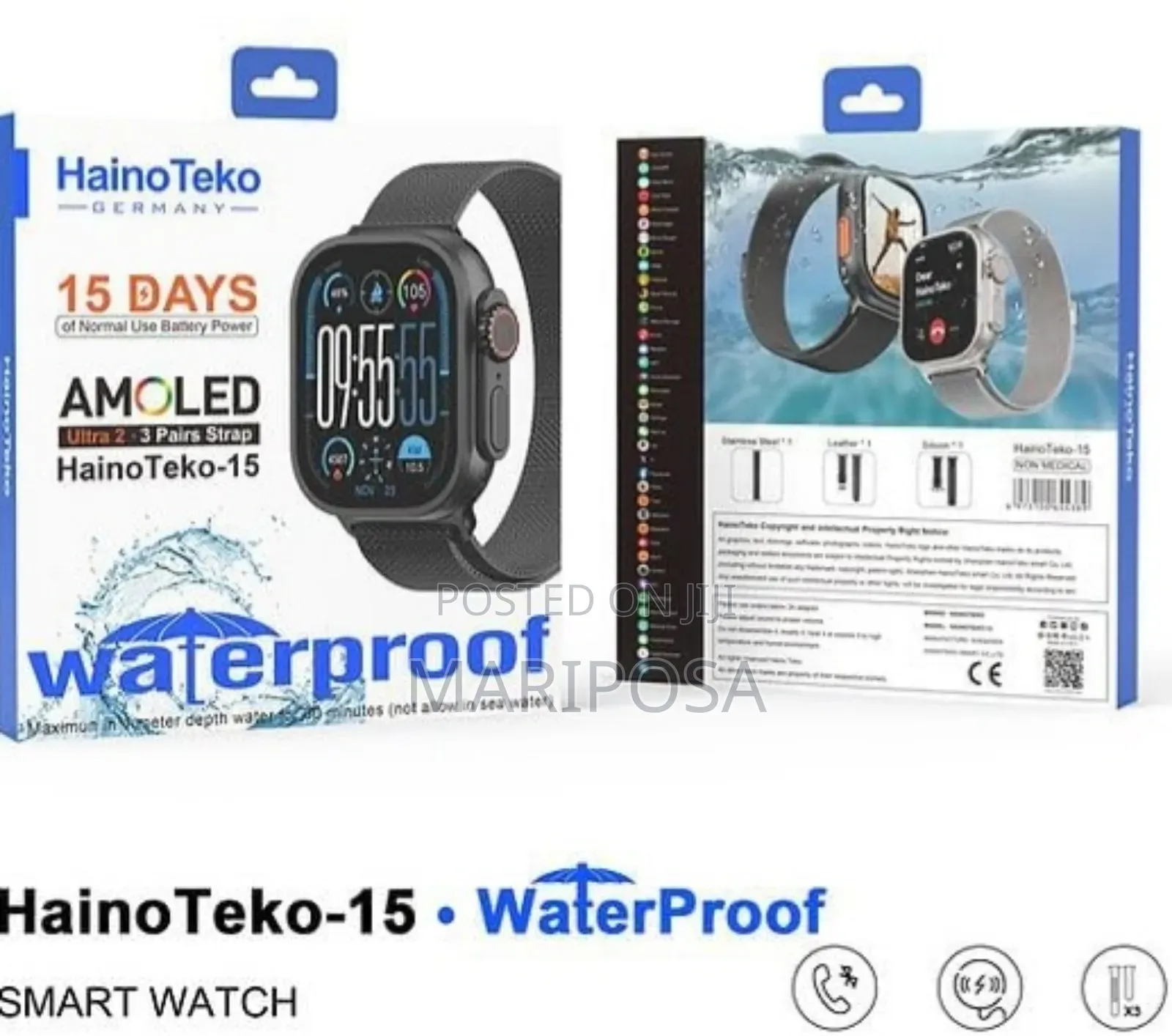Haino Teko-15 Germany Smartwatch