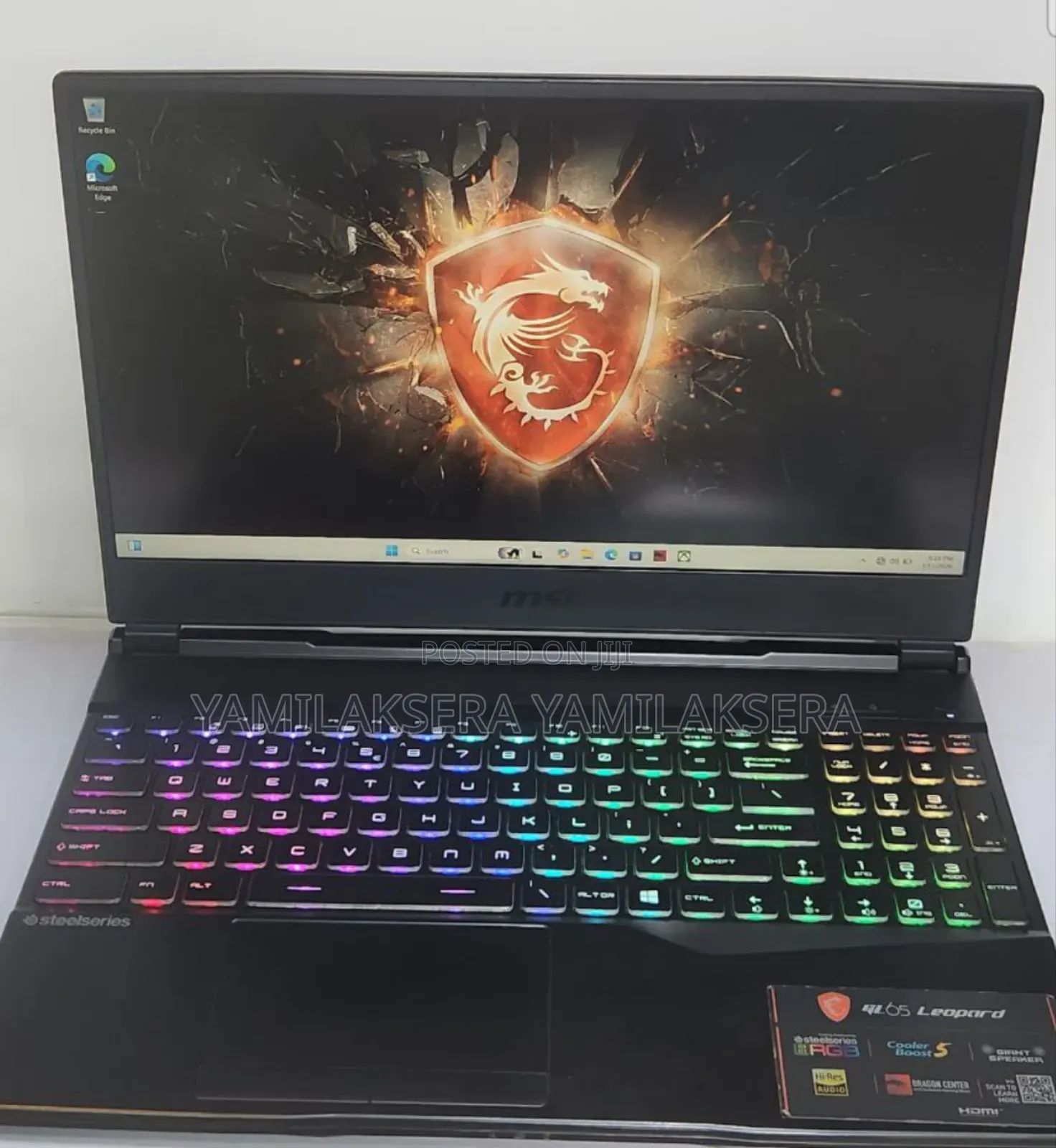 New Laptop MSI 16GB Intel Core i5 SSD 512GB