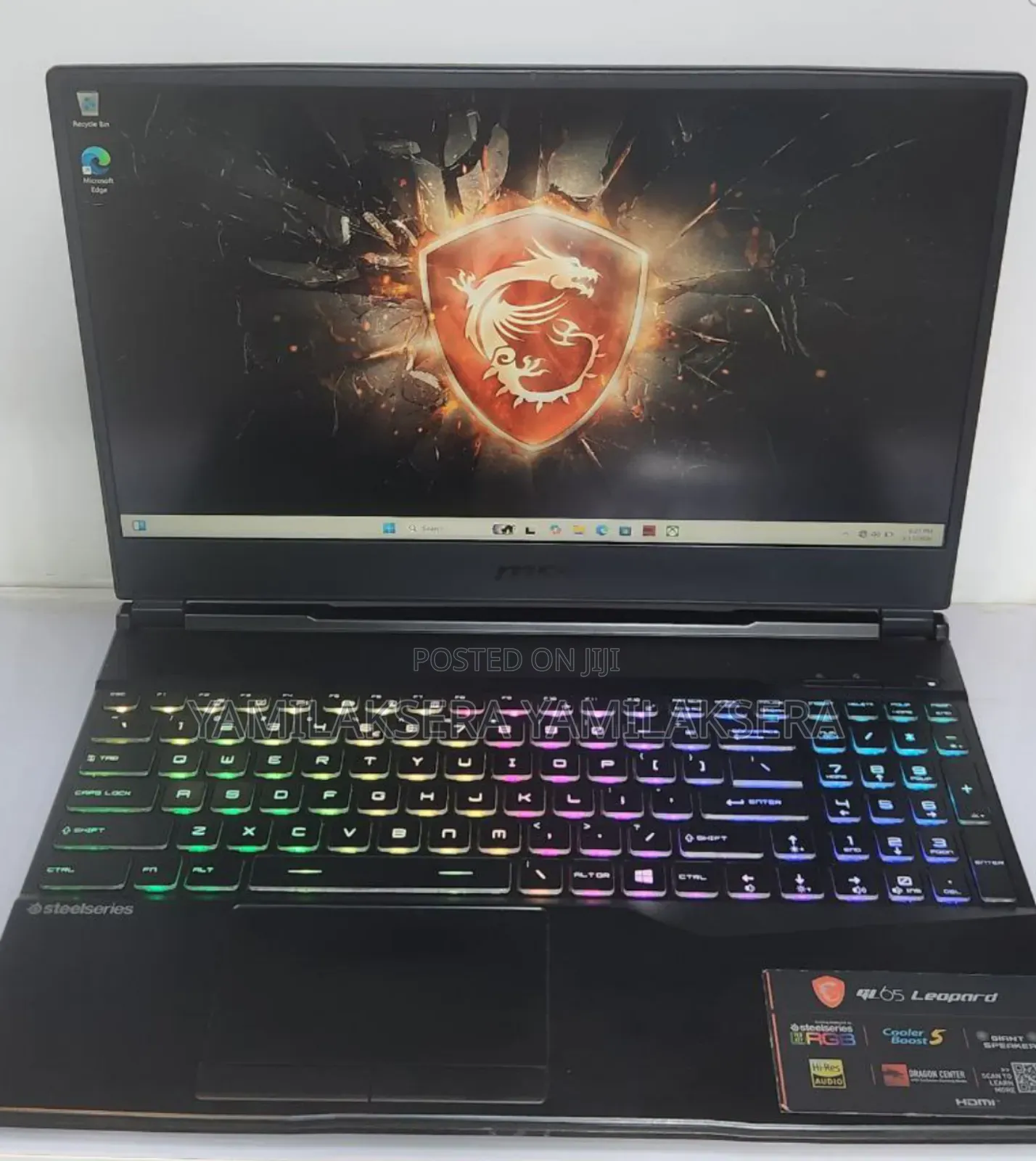 New Laptop MSI 16GB Intel Core i5 SSD 512GB