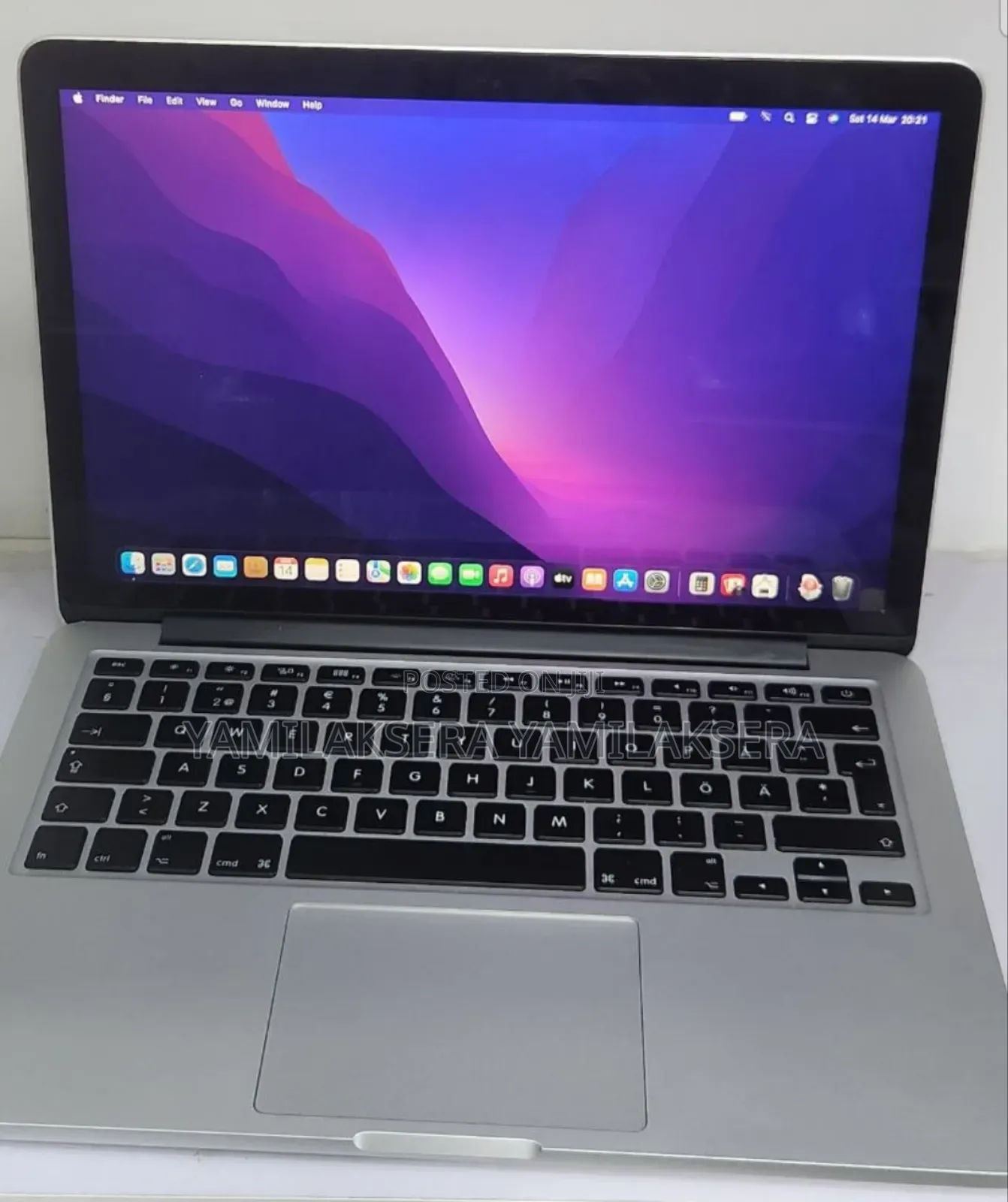 New Laptop Apple MacBook Pro 2015 16GB Intel Core i7 SSD 512GB