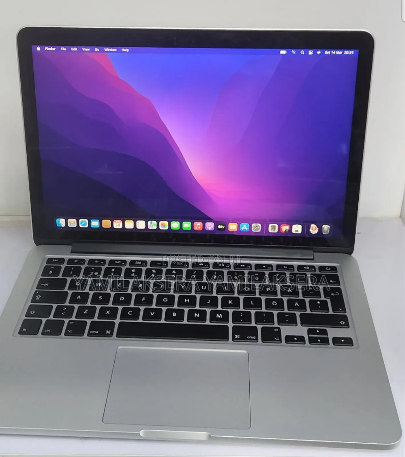 New Laptop Apple MacBook Pro 2015 16GB Intel Core i7 SSD 512GB