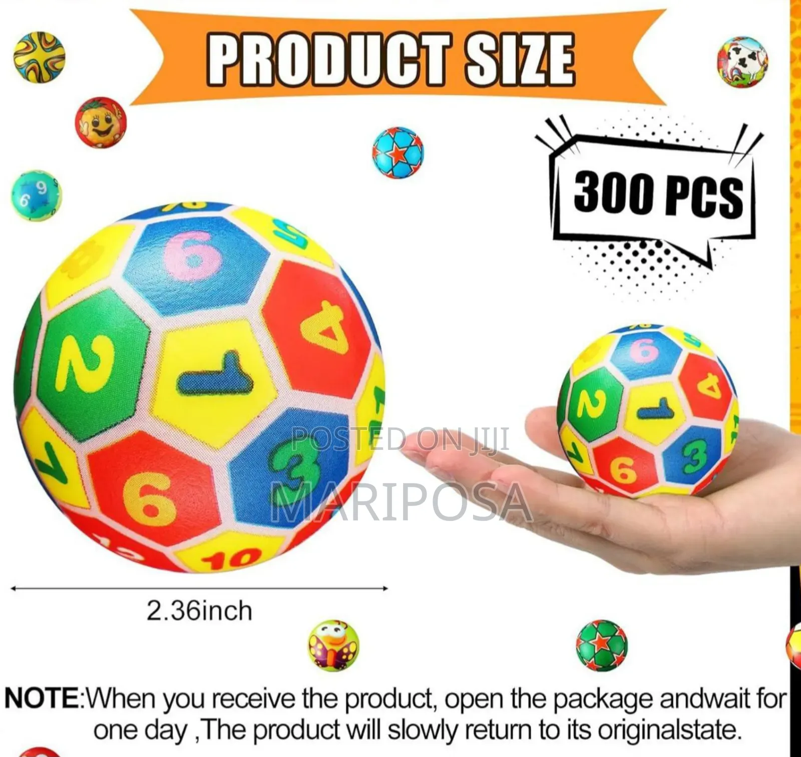 Mini Foam Stress Balls