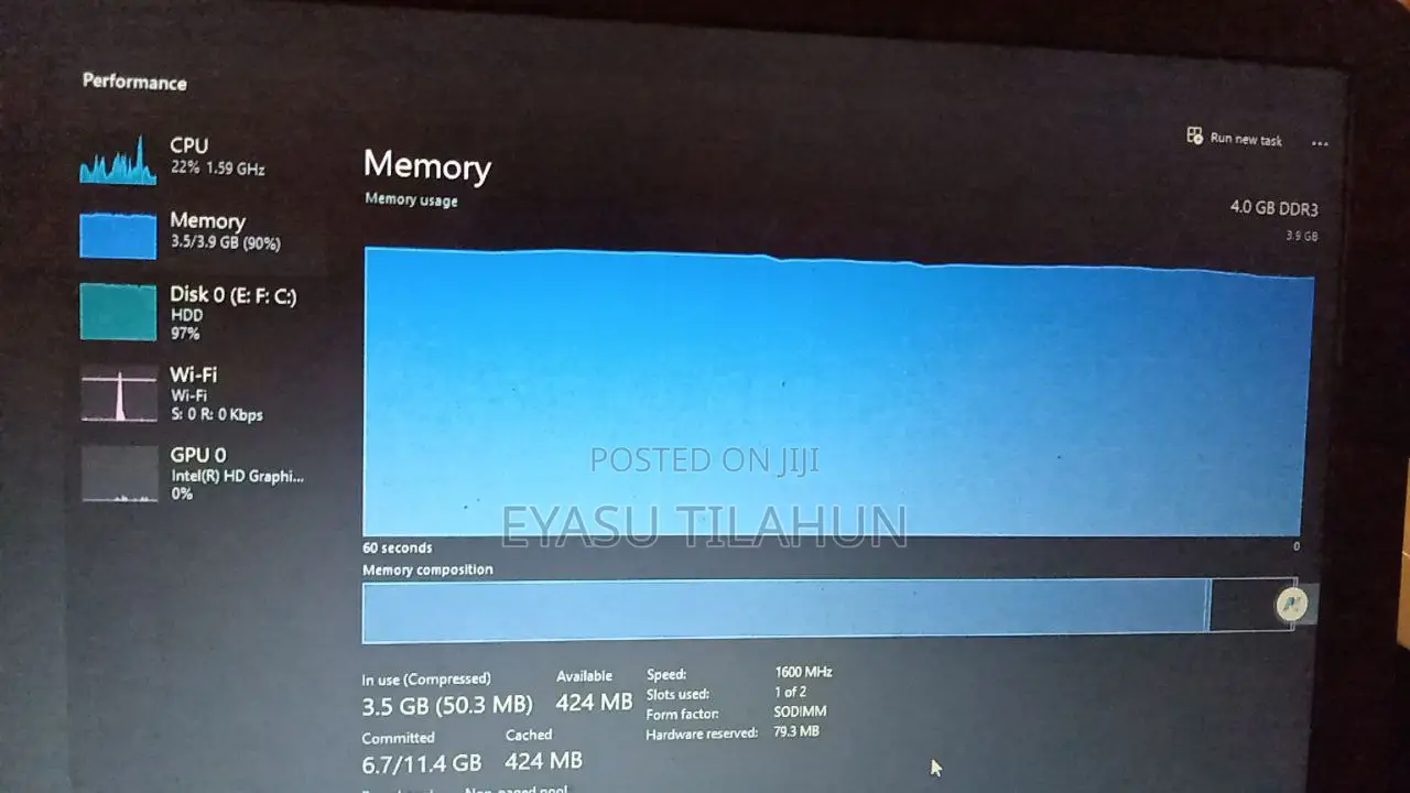 Laptop HP Stream Notebook 4GB Intel Core i3 HDD 500GB
