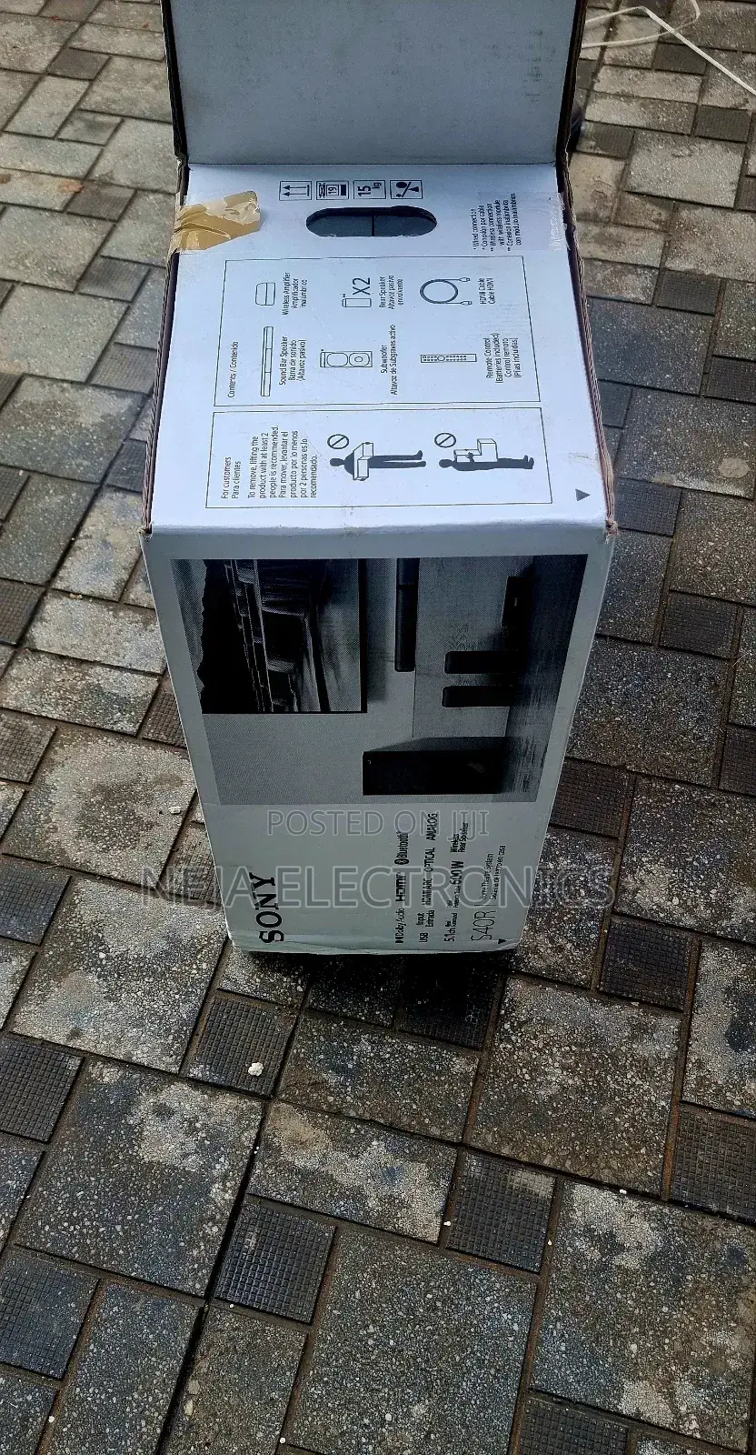 Sony Home Theatres 600w Wireless Rear Speakers Delivery
