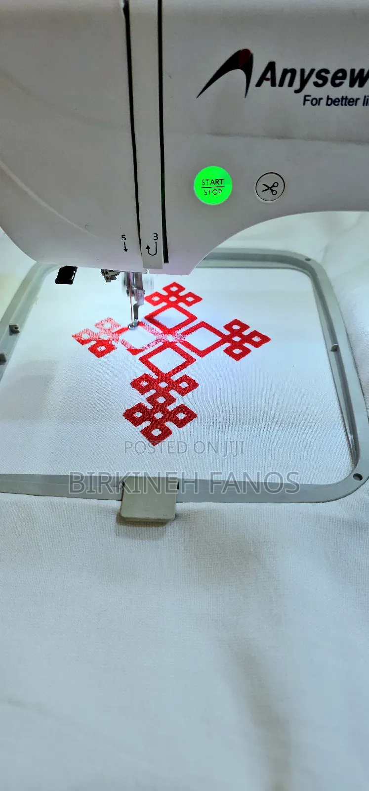 Anysew as-Es6 Embroidery Sewing Machine Anysew as-Es6