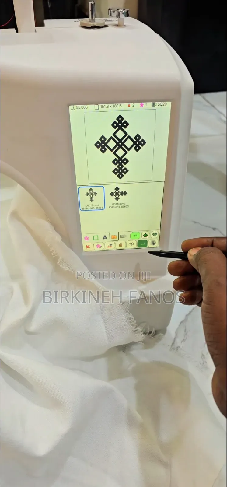 Anysew as-Es6 Embroidery Sewing Machine Anysew as-Es6