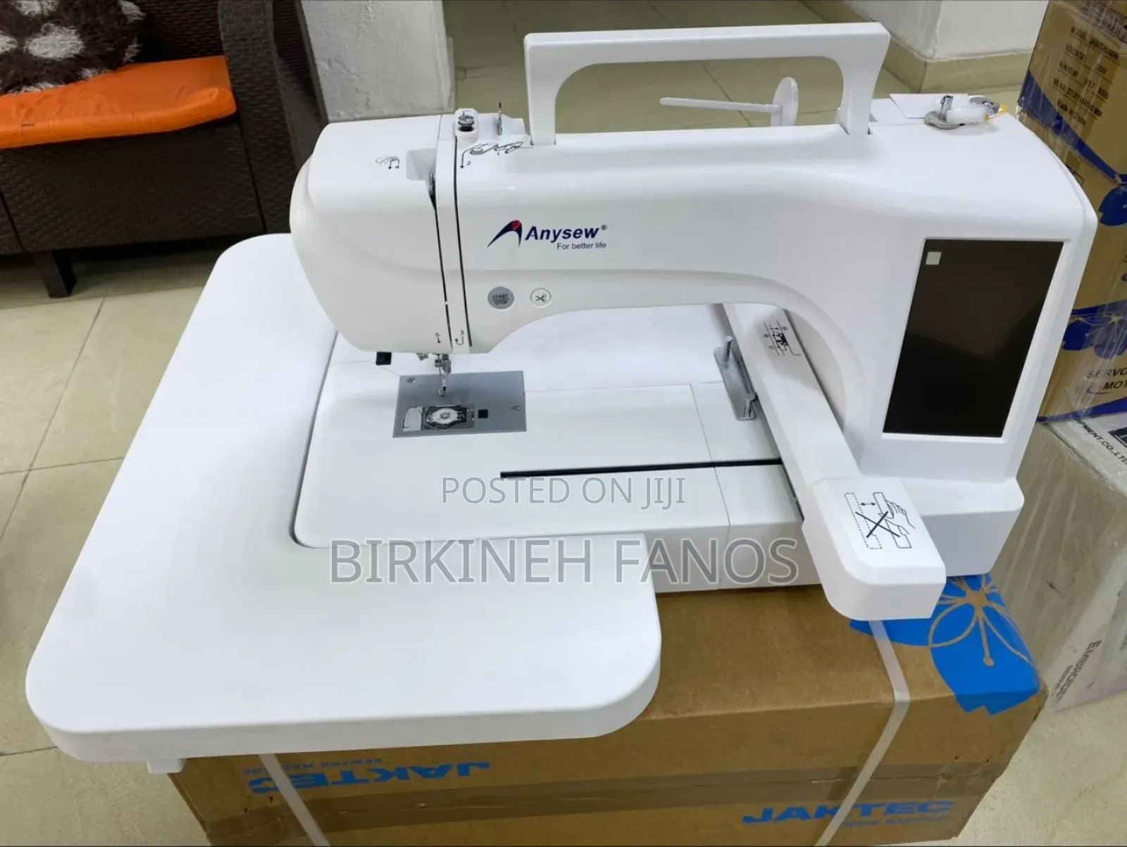 Anysew as-Es6 Embroidery Sewing Machine Anysew as-Es6