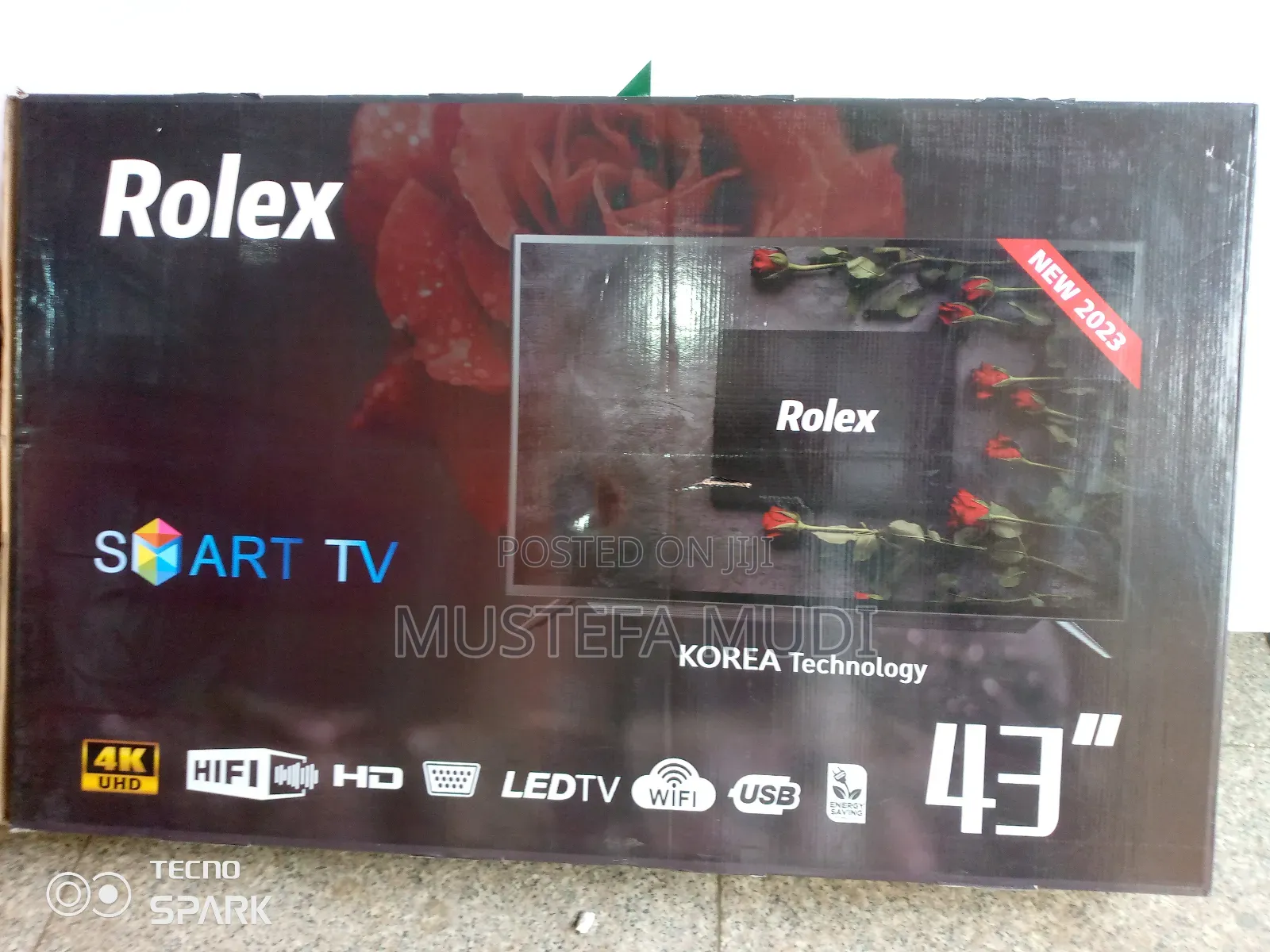 Rolex 32" 43" Smart Tv