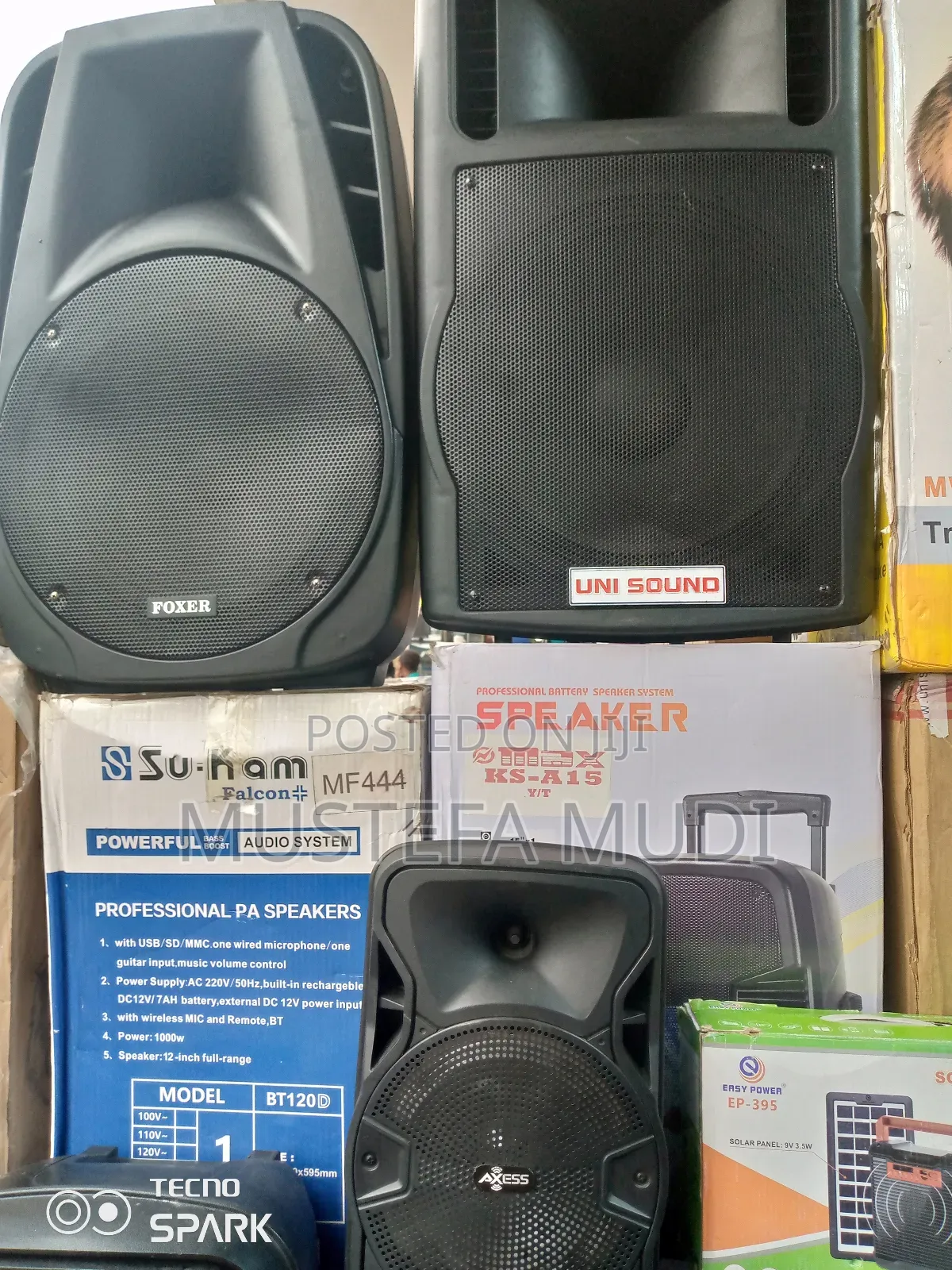 Max Speker 15"