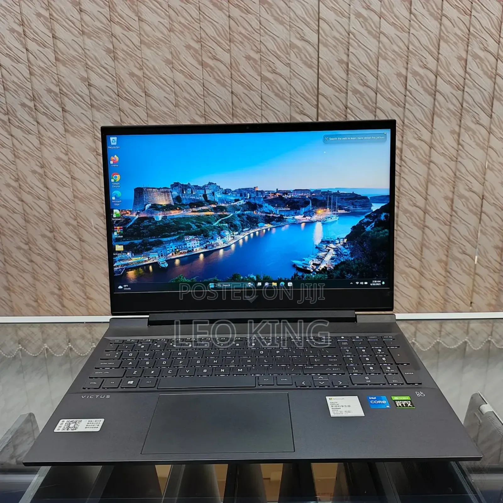 New Laptop HP Victus 15 16GB Intel Core i5 SSD 512GB