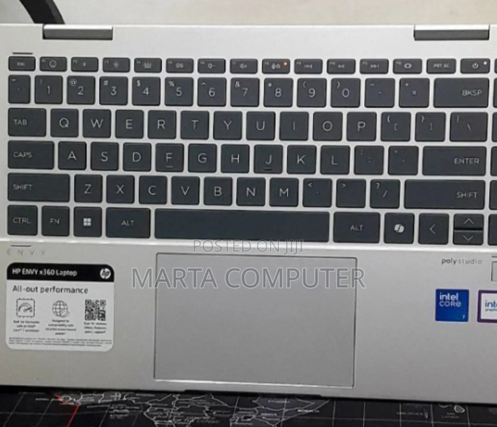 New Laptop HP Envy X360 16GB Intel Core i7 SSD 512GB