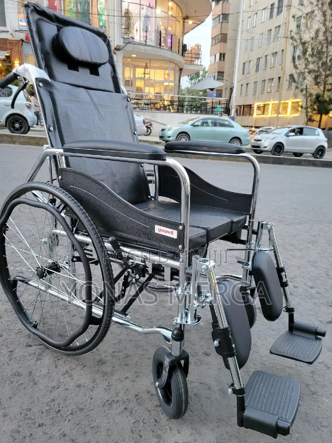 Mobility Aid 三aluminium Folding Wheelchair瘜𦬅seat Depth45 Centimetres