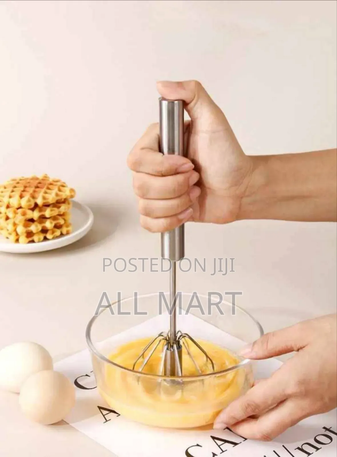 Semi-Automatic Egg Whisk