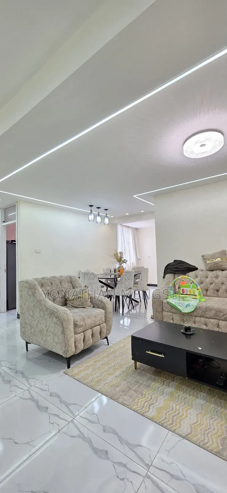 Furnished 4bdrm Apartment in Sunshine, Bole for sale