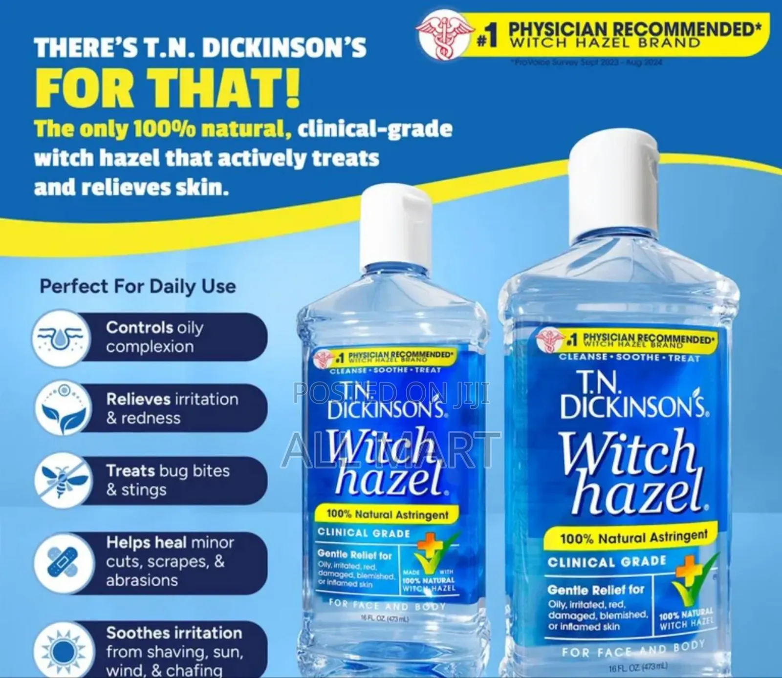 T.N. Dickinsonis Witch Hazel Astringent