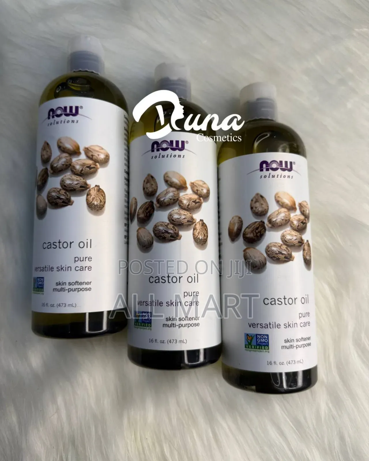 Now Solutions Castor Oil, 100% Pure