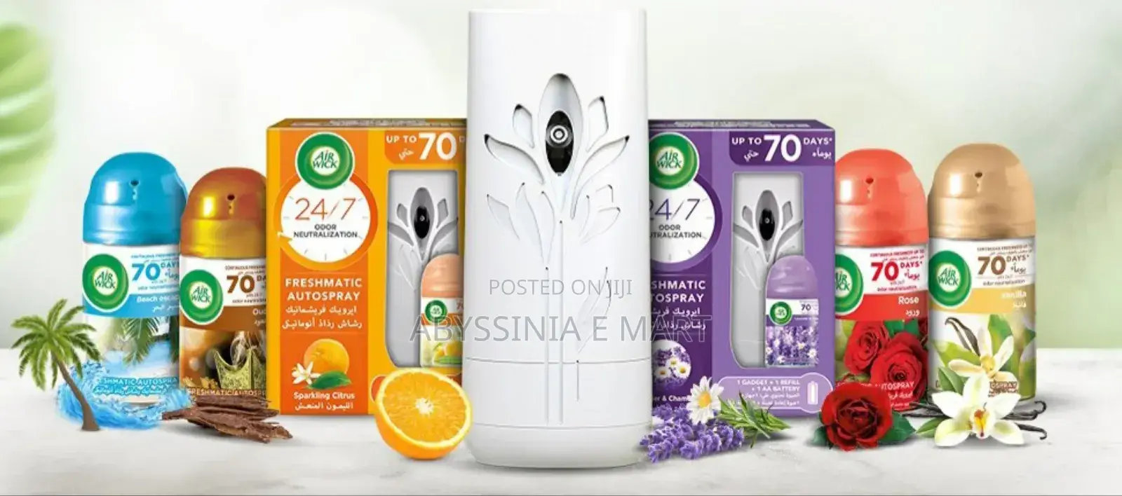 Automatic Air Freshener With Dispenser