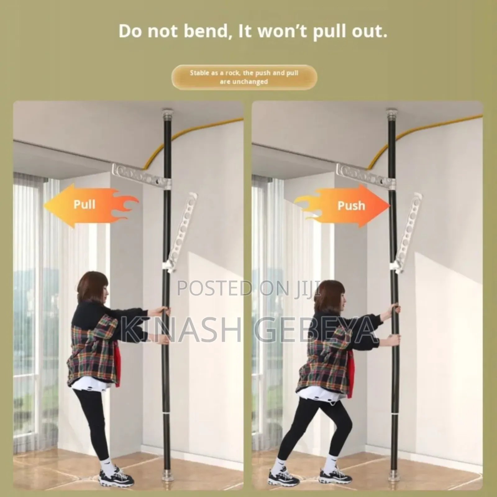 Telescopic Free Standing Cloth Drying Pole
