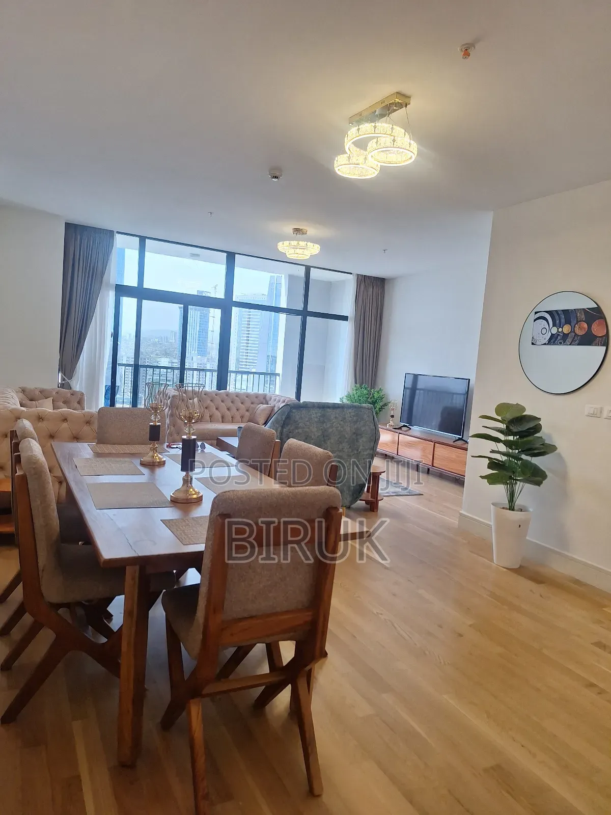 Furnished 4bdrm Apartment in La Gara, Bole for rent