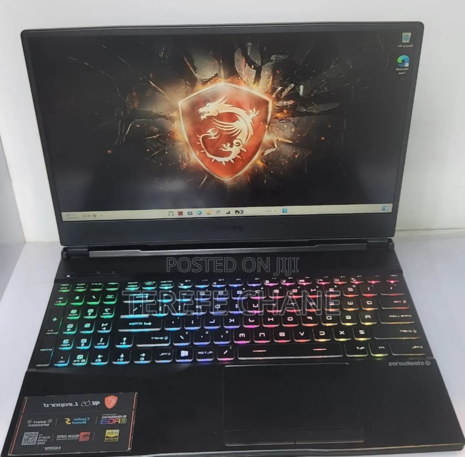 New Laptop MSI GF63 16GB Intel Core i5 SSD 512GB