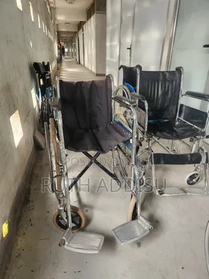 Stainless Steel Mid Back Patient Wheel Chair Whilchar