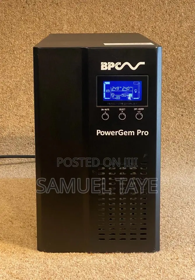 Uninterruptible Power Supply (Ups)