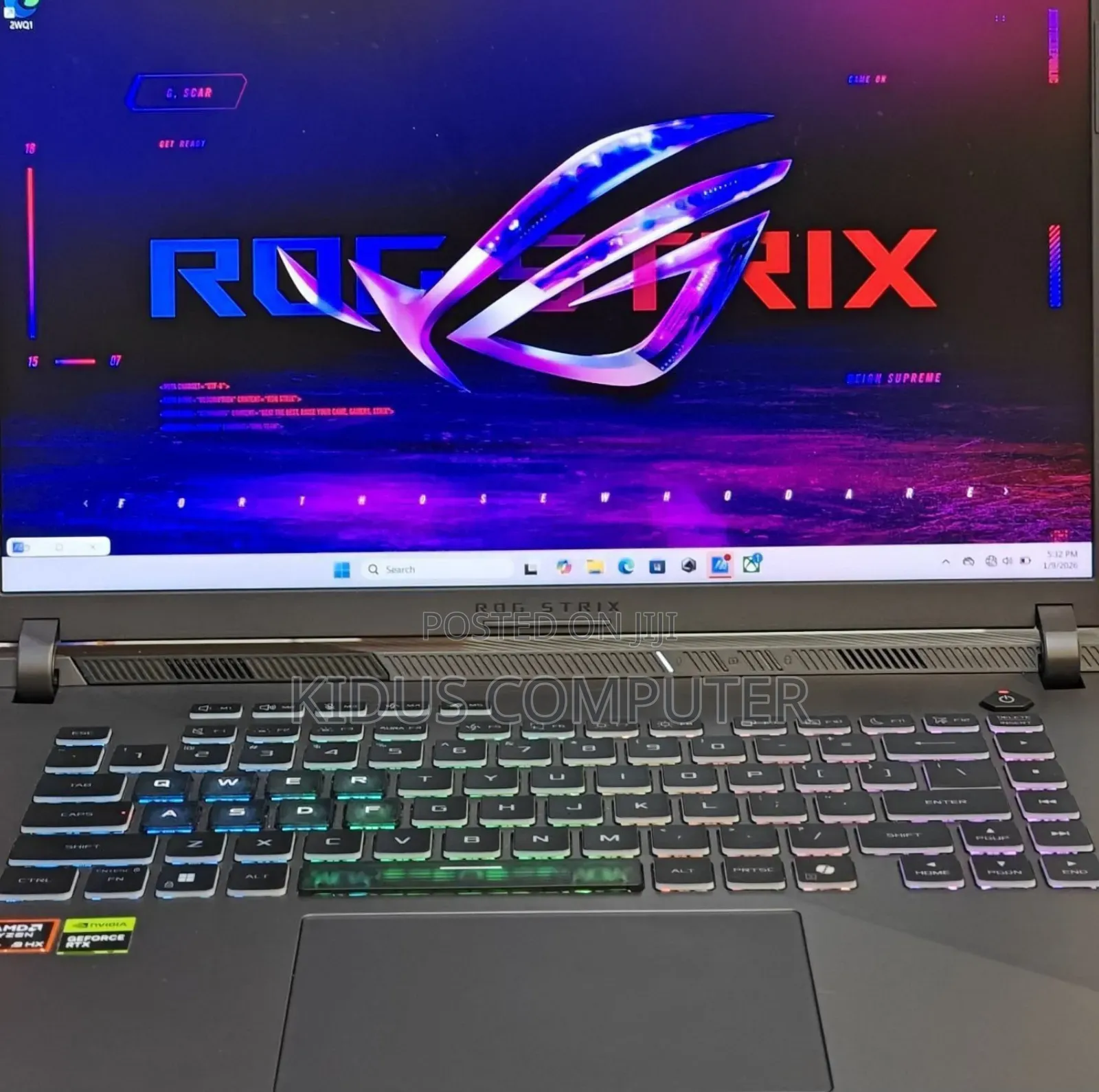 New Laptop Asus ROG Strix G16 G614 16GB Intel Core Ultra 9 SSD 1T