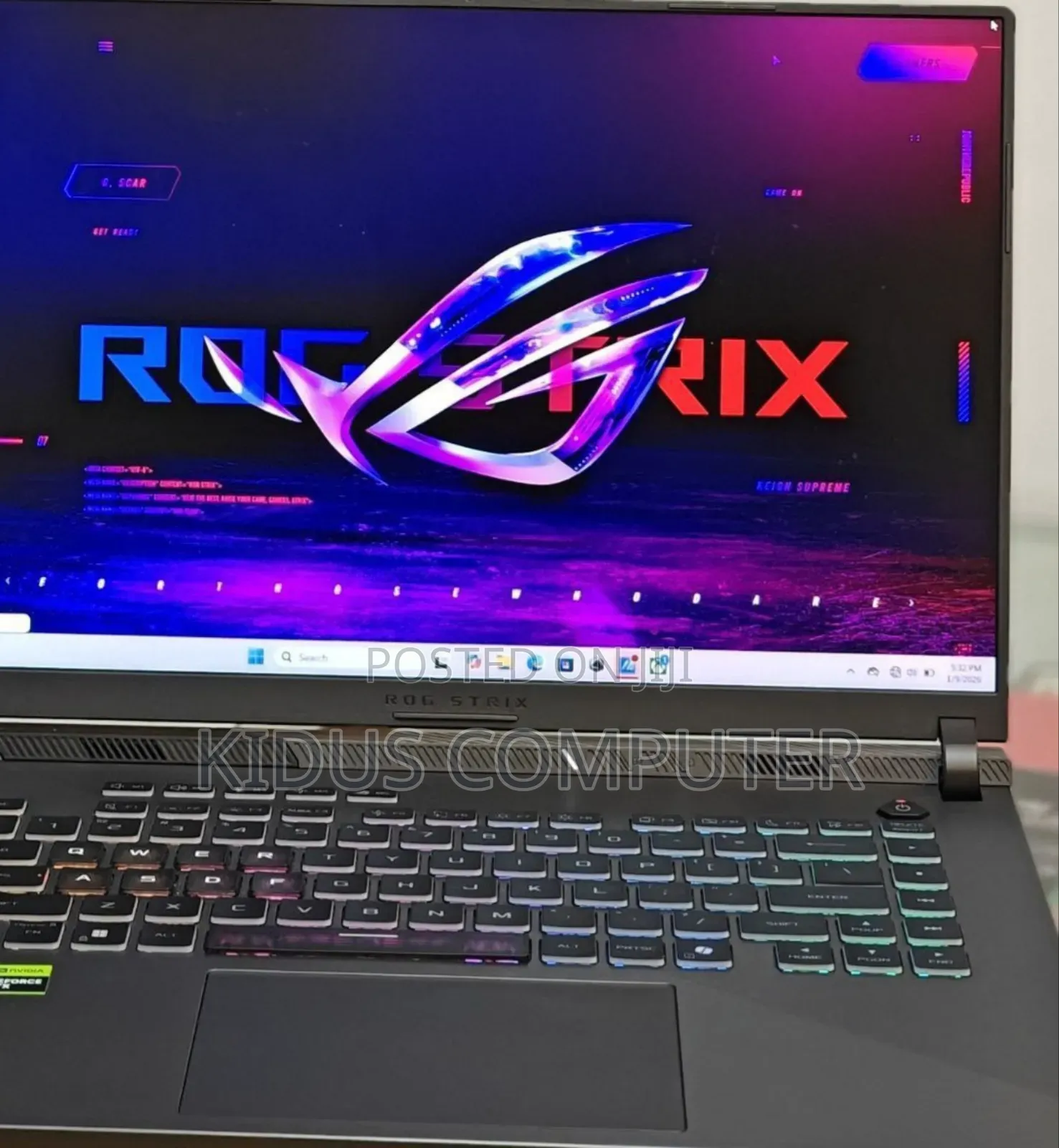 New Laptop Asus ROG Strix G16 G614 16GB Intel Core Ultra 9 SSD 1T
