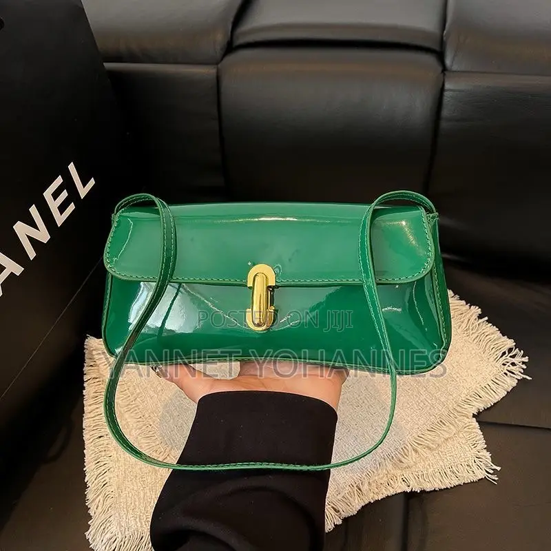 Elegant Glossy Mini Shoulder Bag for Women